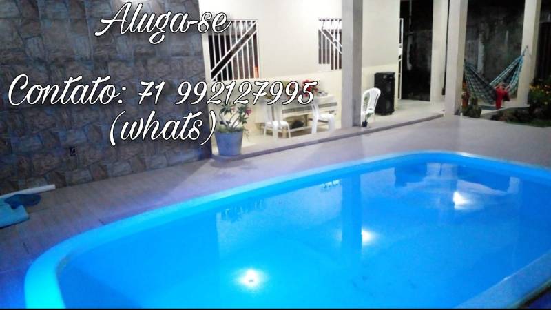 Casa com piscina na ilha de Vera cruz Itaparica ba